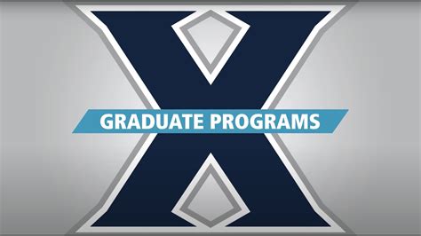 xavier university graduate programs